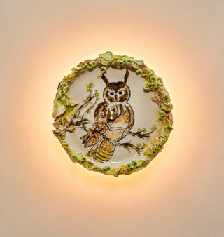 Pith Sconce   Flaco (Freedom in Central Park)   Light On
