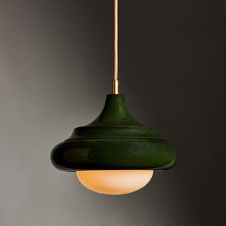 Humboldt Pendant 02   Ceramic (Royal Green)
