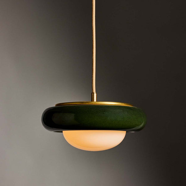 Humboldt Pendant 01 - Ceramic (Royal Green)