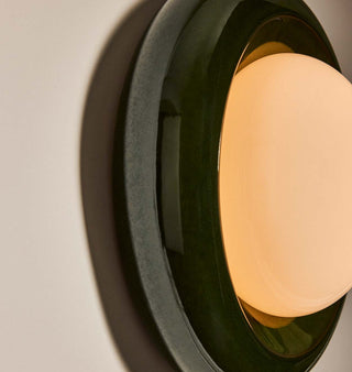 RG Humboldt Sconce   Ceramic (Royal Green)
