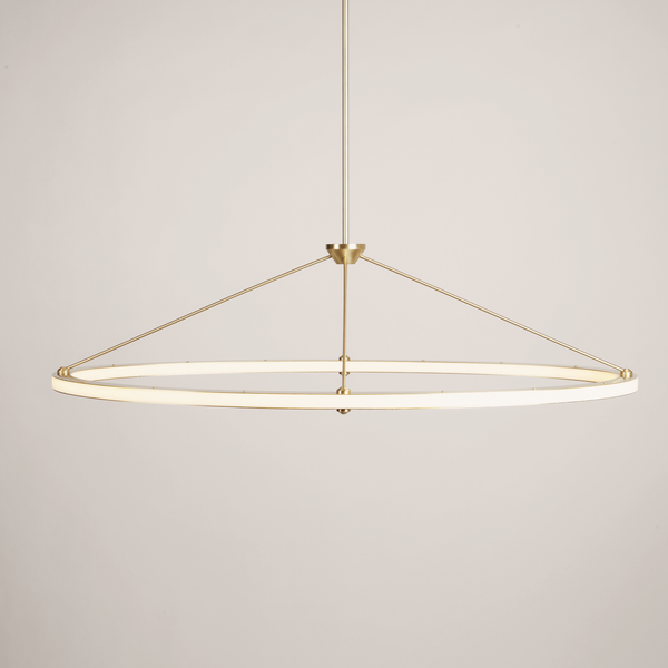 Halo Oval - Brass