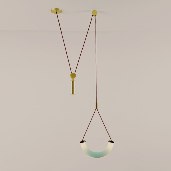 Shape Up Pendant Arc (Currant)