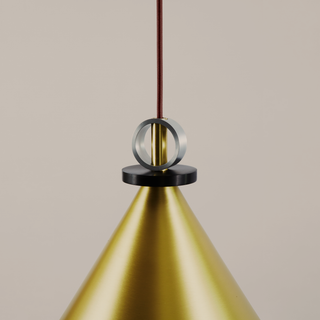 Shape Up Pendant   Cone (Brushed Brass   Currant) Shape Up 3 Piece (Brushed Brass   Currant) Shape Up Double Pendant (Brushed Brass   Currant) 5 Piece Chandelier (Brushed Brass cone/Blackened steel hemisphere   Currant)
5 Piece Chandelier (Brushed Brass cone/Brushed Brass hemisphere   Currant)
5 Piece Chandelier (Brushed Brass cone/Brushed copper hemisphere   Currant)
