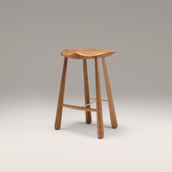 Taper Stool Counter - Oak